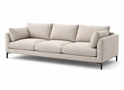 Modern office sofa upholstery for lounge and reception seating with soft fabric finish