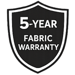 5-Year Fabric Warranty