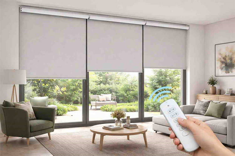 Motorized Roller Blinds