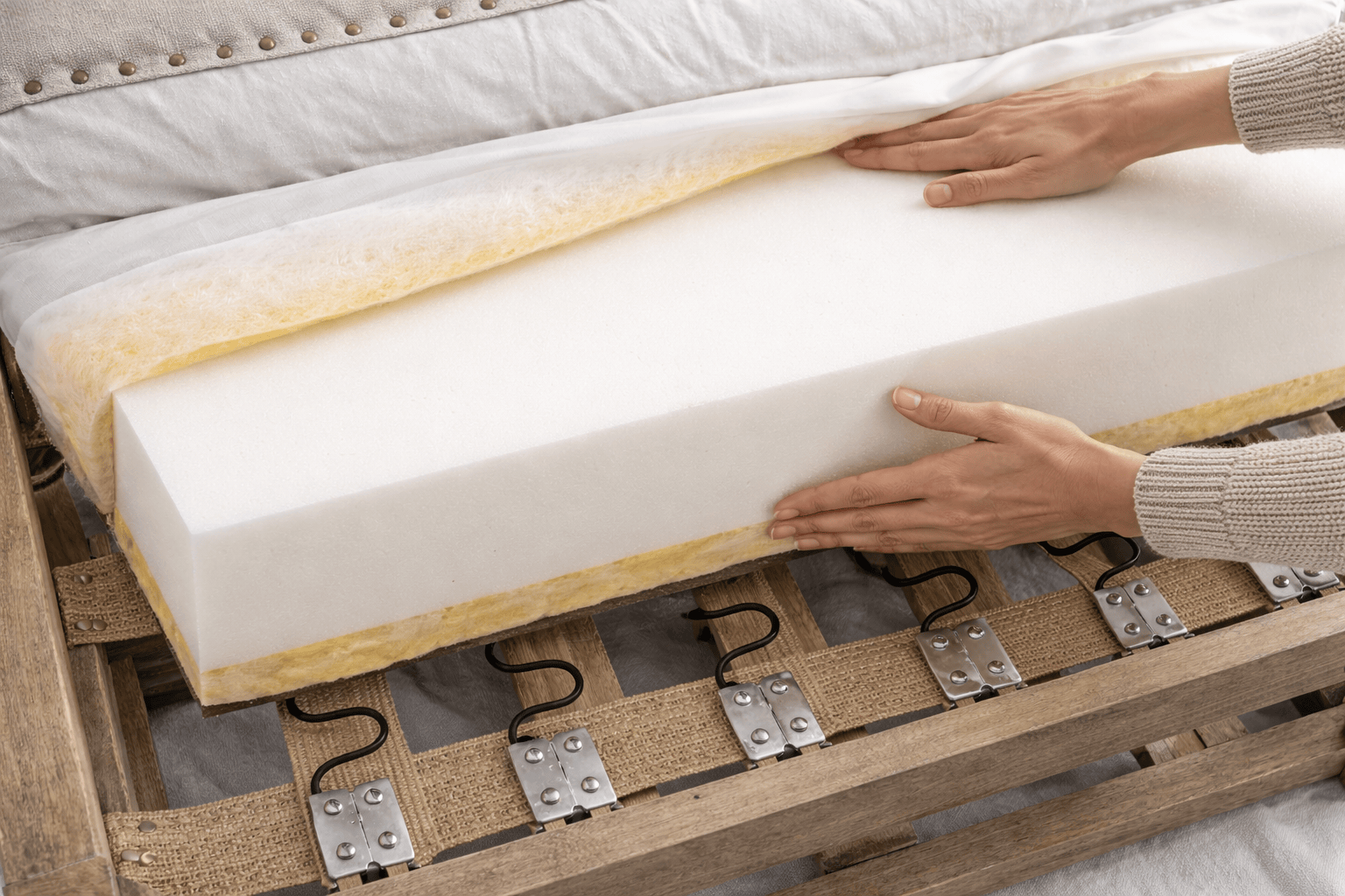 Foam replacement and cushion refilling for Furniture upholstery