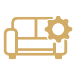 fully customised upholstery