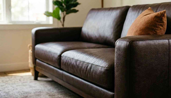 Vinyl upholstery furniture with smooth and easy-to-clean surface