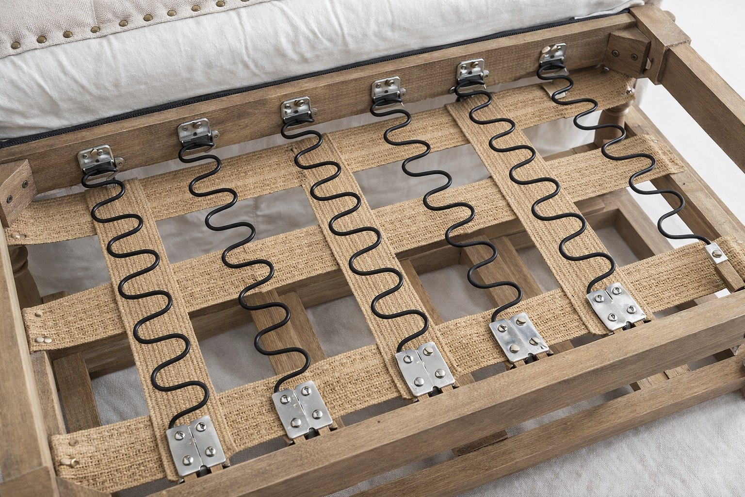 Furniture spring repair and replacement for Furniture support